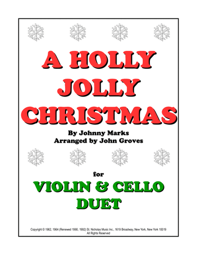 A Holly Jolly Christmas (arr. John Groves)