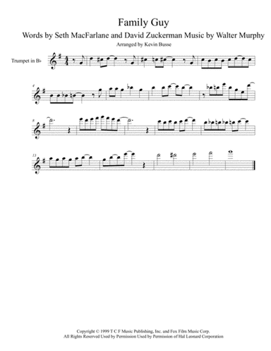 Theme From Family Guy (arr. Kevin Busse)