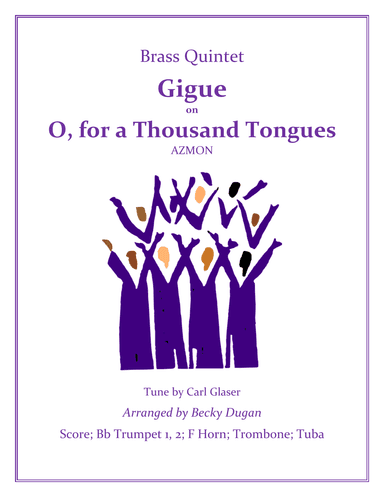 GIGUE on AZMON (arr. Becky Dugan)