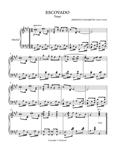 ESCOVADO (arr. Globrazil)