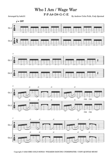 Who I Am (arr. koki31)