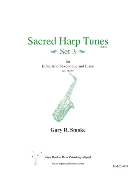 Sacred Harp Tunes - Set 3 (arr. Gary R. Smoke)