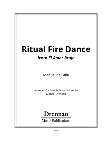 Ritual Fire Dance from El Amor Brujo (arr. Michael Drennan)