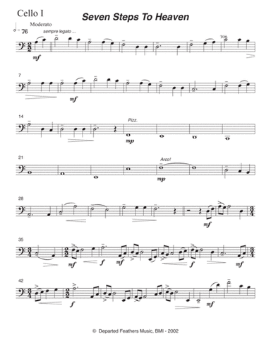 Seven Steps To Heaven (2002) cello 1 part