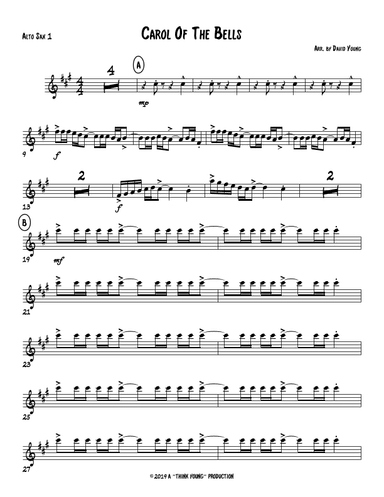 Carol Of The Bells (arr. David W. Young)