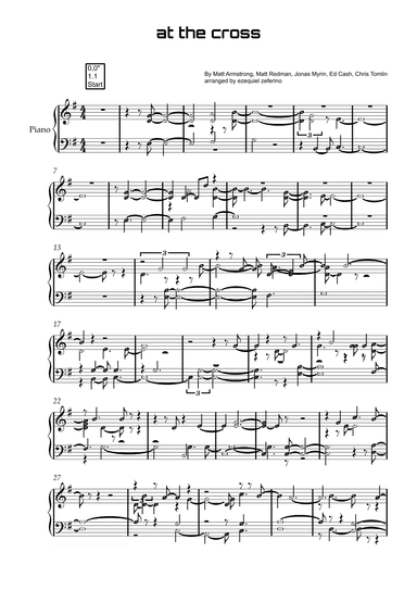 At The Cross (love Ran Red) (arr. by ezequiel zeferino)