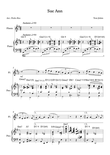 Sue Ann (arr. Pedro Ros)
