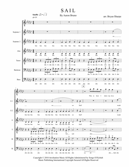 Sail (arr. Bryan Sharpe)
