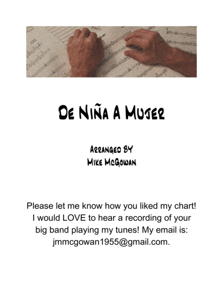 De Nina A Mujer (arr. Mike McGowan)