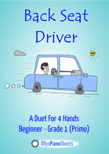 Back Seat Driver - Latin Cha Cha - Piano Duet (4 Hands)