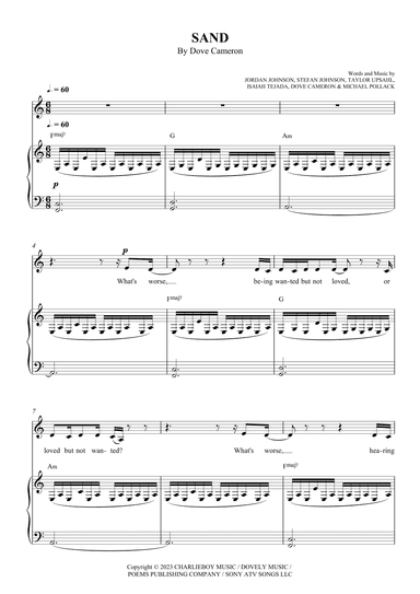 Sand (arr. SCMusic)