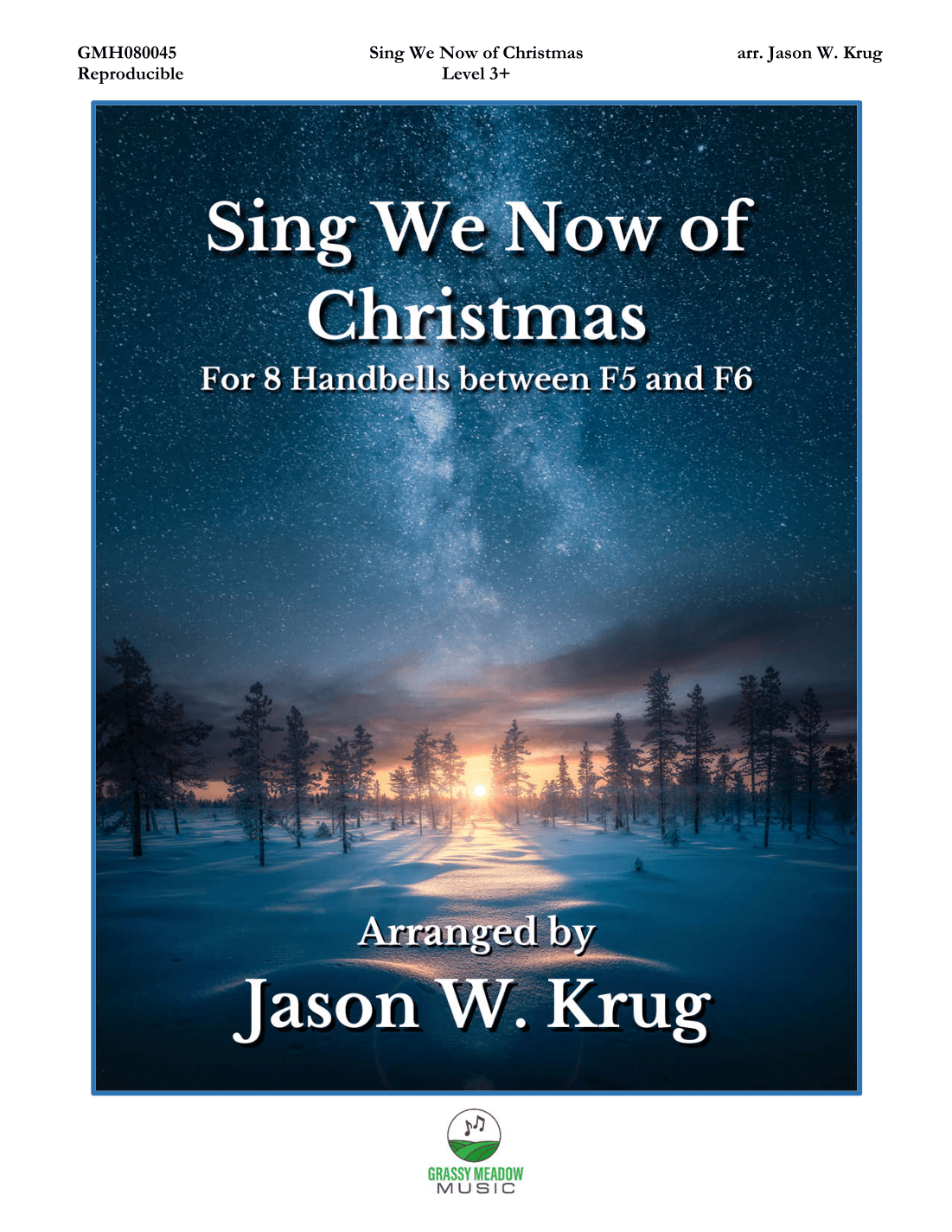 Sing We Now of Christmas (for 8 handbells) (arr. Jason W. Krug)