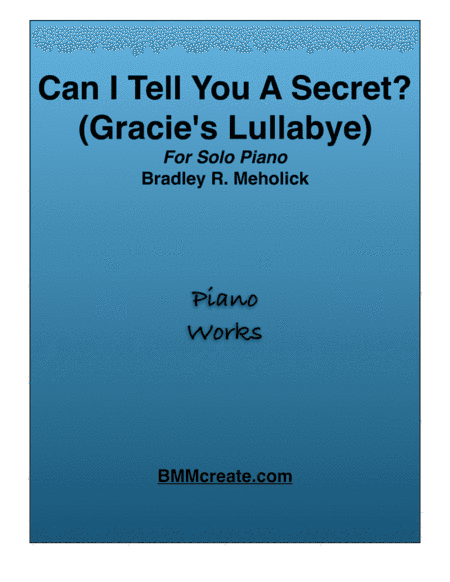 Can I Tell You A Secret?