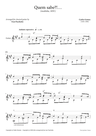 Quem Sabe?!... (arr. Ivan Paschoito)
