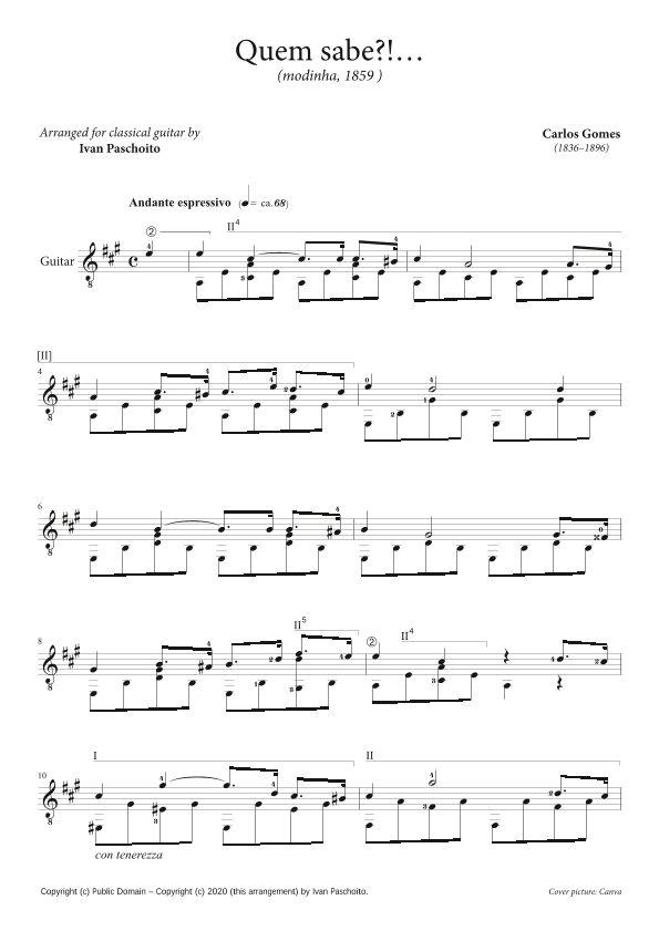 Quem Sabe?!... (arr. Ivan Paschoito)