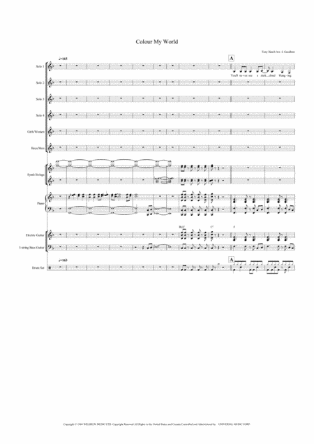 Color My World (arr. L Goodhew)