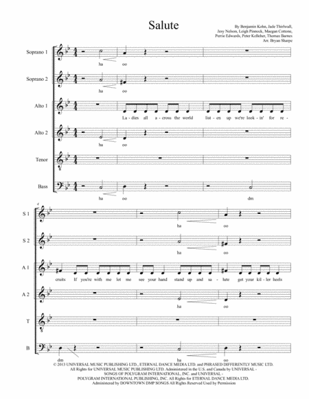 Salute (arr. Bryan Sharpe)