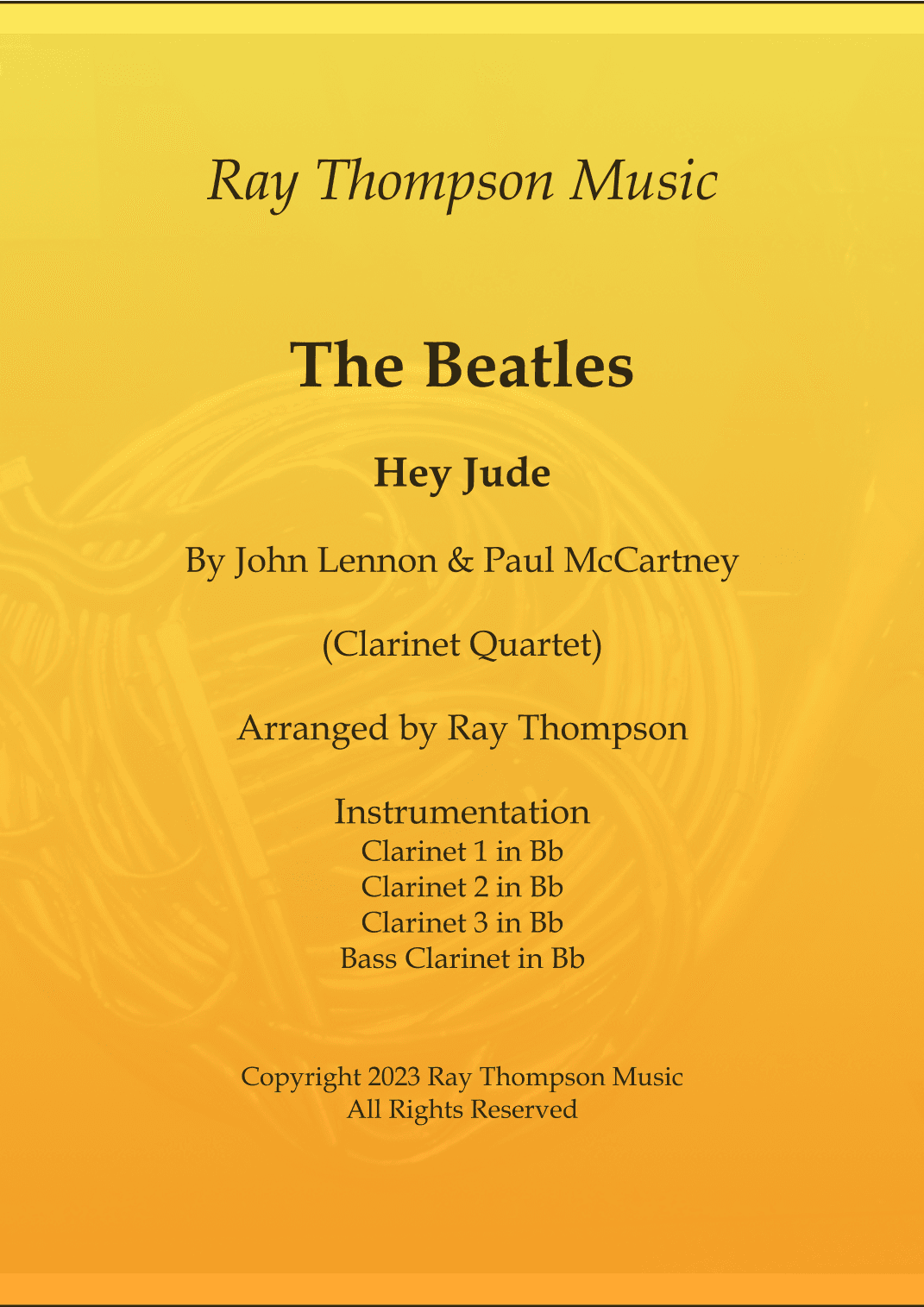 Hey Jude (arr. Ray Thompson)