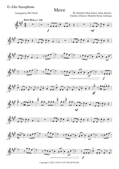 Move (arr. Phil Thrift)