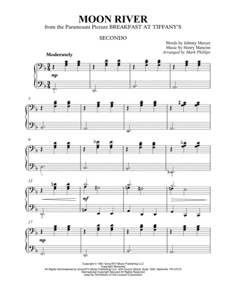 Moon River (arr. Mark Phillips)