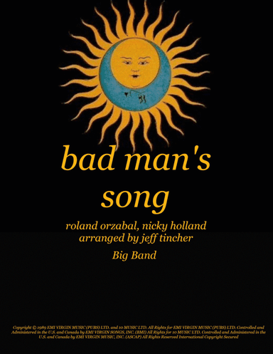 Bad Man's Song (arr. Jeff Tincher)
