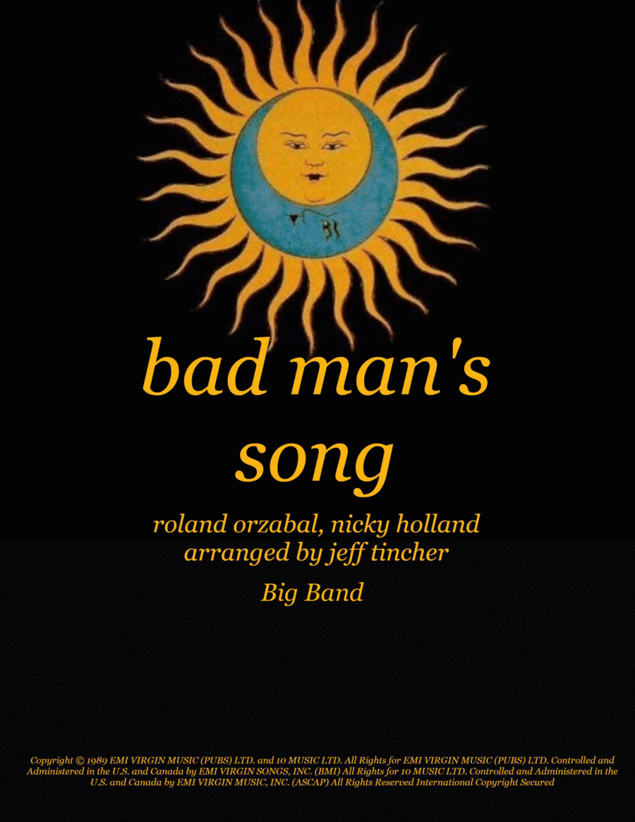 Bad Man's Song (arr. Jeff Tincher)