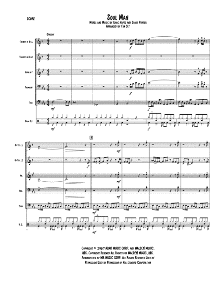 Soul Man (arr. Tim Olt)