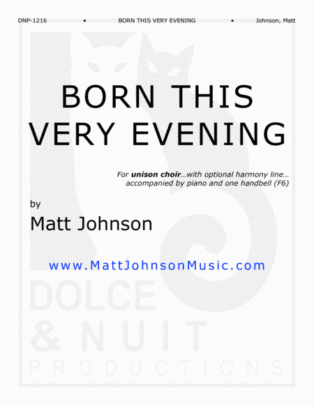 Born This Very Evening-Christmas Eve Carol Medley (arr. Matt Johnson)