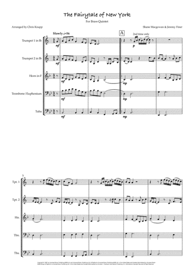 Fairytale Of New York (arr. Chris Knapp)