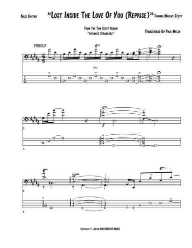 Lost Inside The Love Of You (arr. P Welsh)