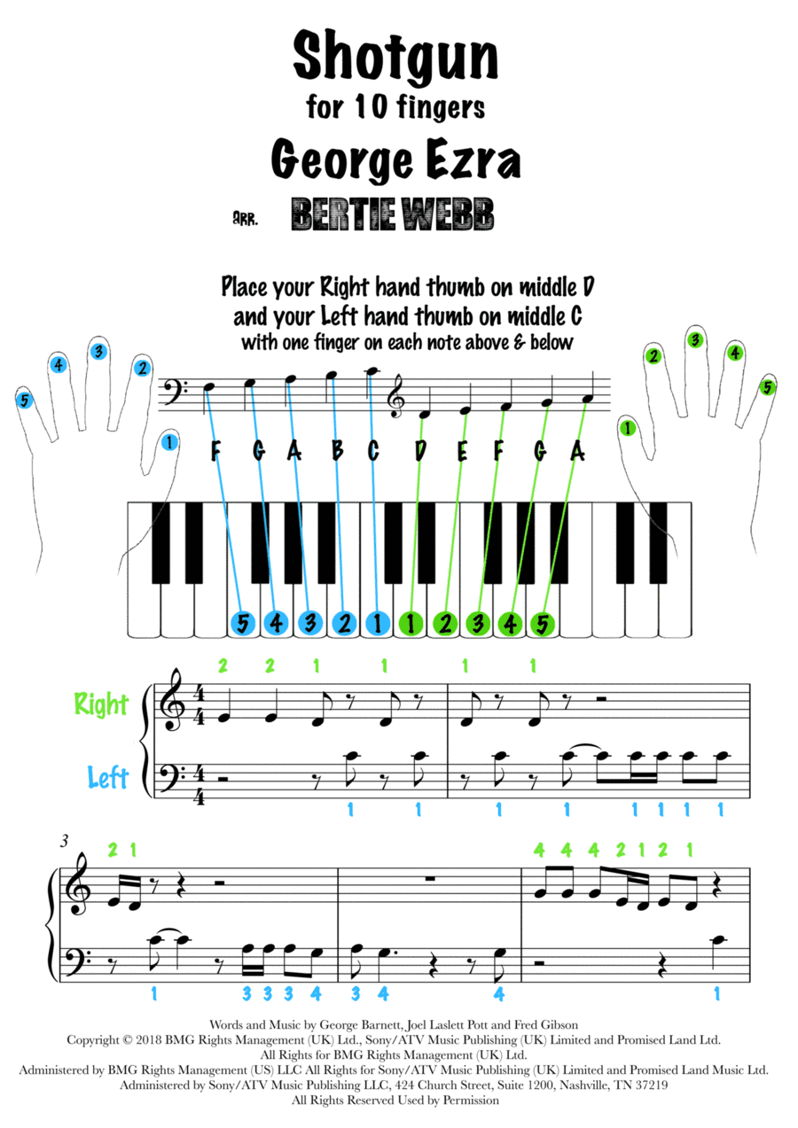 Shotgun (arr. Bertie Webb)