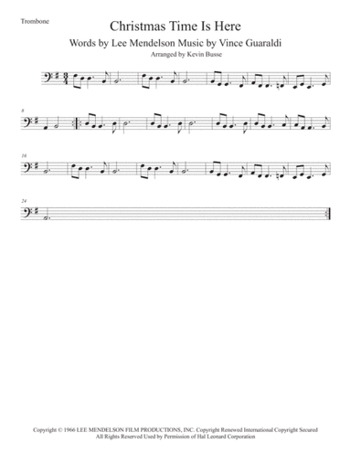 Christmas Time Is Here (arr. Kevin Busse)