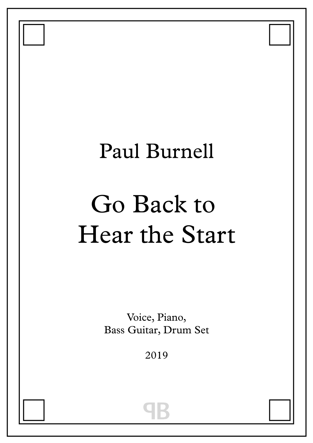 Go Back to Hear the Start