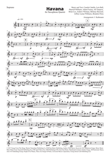 Havana (arr. J. Kathmann)