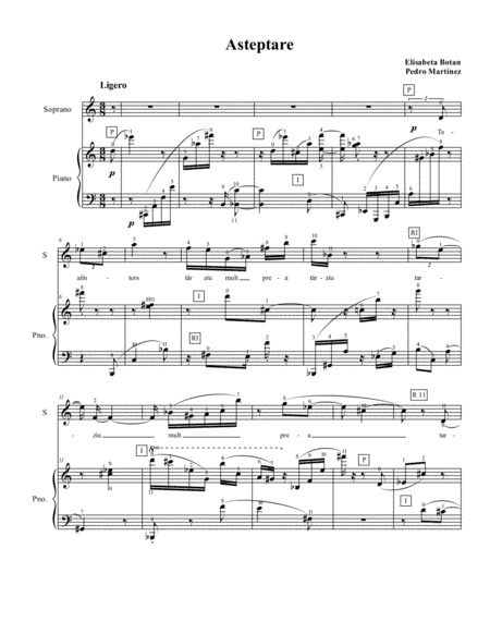 Three Twenty Century Lieds