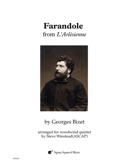 Farandole from L'Arlesienne for Woodwind Quintet (arr. Steve Winstead)