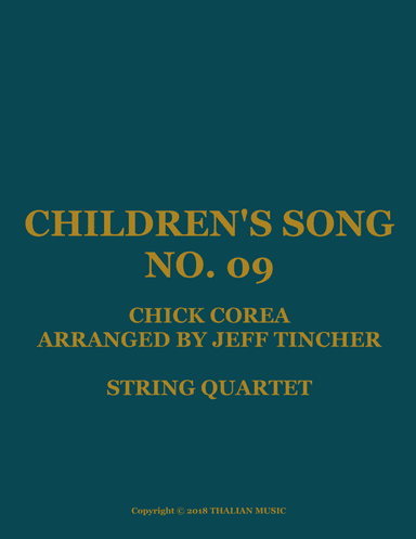 Children's Song No. 9 (arr. Jeff Tincher)