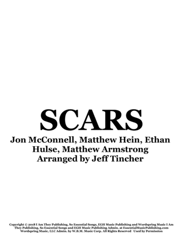 Scars (arr. Jeff Tincher)
