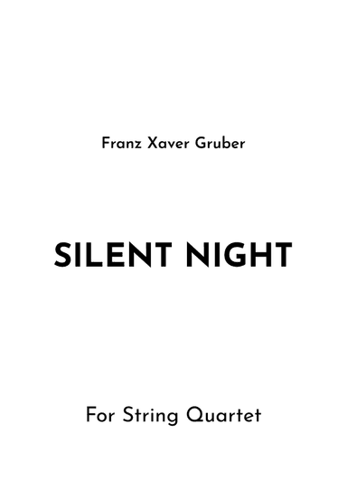 SILENT NIGHT (arr. Jireh J.)