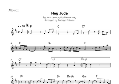 Hey Jude (arr. Rodrigo Faleiros)