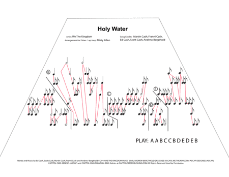 Holy Water (arr. Misty Allen)