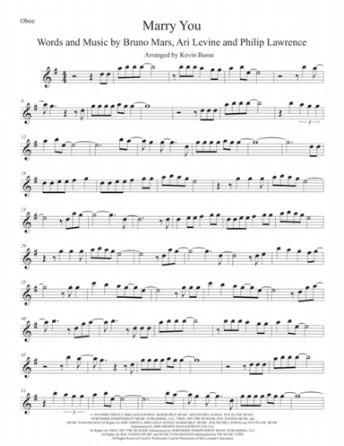Marry You (arr. Kevin Busse)