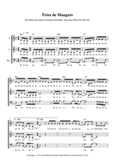 Feira De Mangaio (arr. Ricardo Barison)