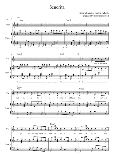 Senorita (arr. George Doswell)
