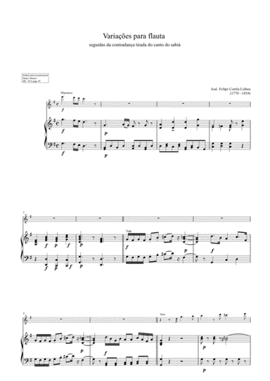 J.F.C. Lisboa (1770-1854) (arr. James Strauss)