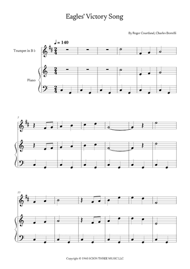Eagles' Victory Song (arr. Marcony Carvalho)