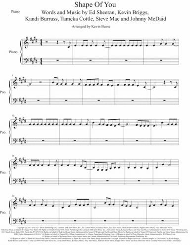 Shape Of You (arr. Kevin Busse)