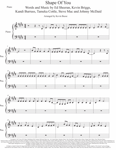 Shape Of You (arr. Kevin Busse)