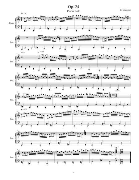 Op. 24 for Piano