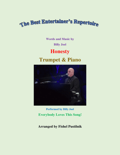 Honesty (arr. Fishel Pustilnik)